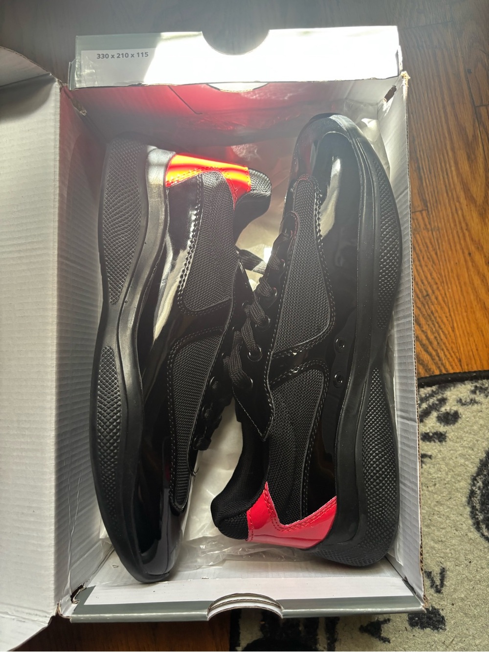 Prada cup with Red Logo Stripe - Picture 1 of 5